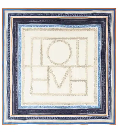 Toteme Printed silk twill scarf | Thumbnail 1