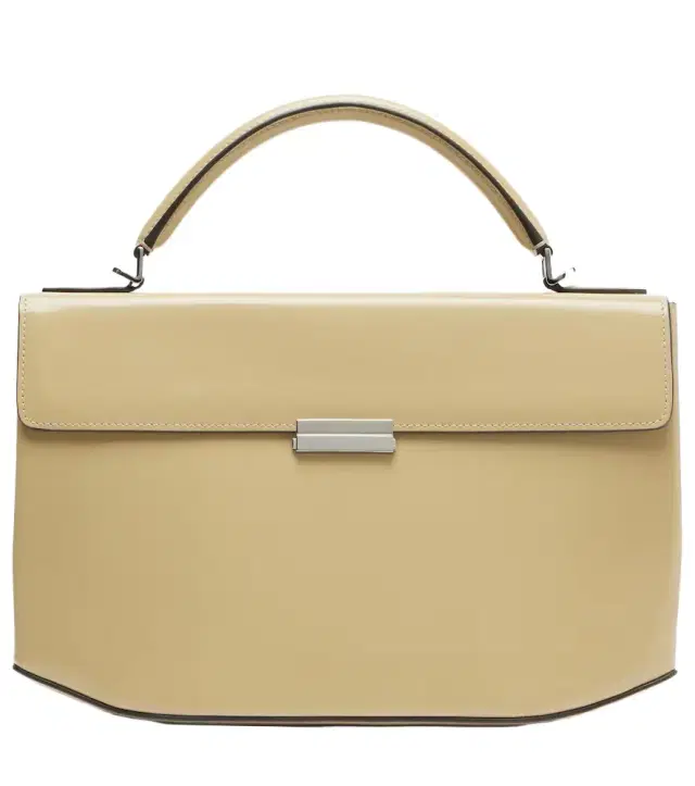 Toteme Box Small leather top-handle bag