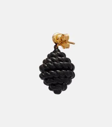 TOTEME Rope gold-plated enamel drop earrings | Thumbnail 3 TOTEME Rope gold-plated enamel drop earrings | Thumbnail 3