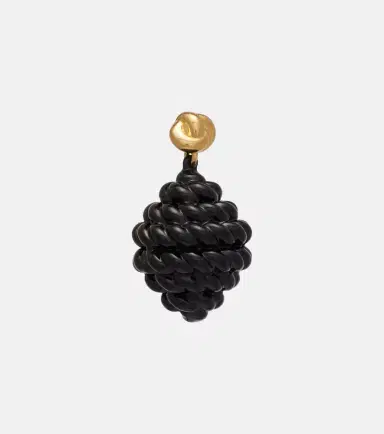 TOTEME Rope gold-plated enamel drop earrings | Thumbnail 4 TOTEME Rope gold-plated enamel drop earrings | Thumbnail 4