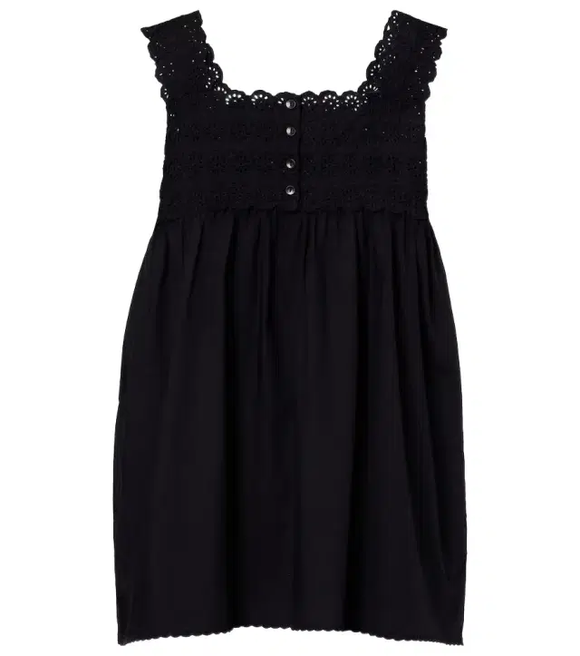 Ezra broderie anglaise cotton top