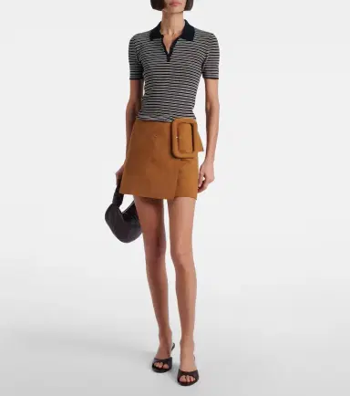 Ami Paris Suede miniskirt | Thumbnail 2