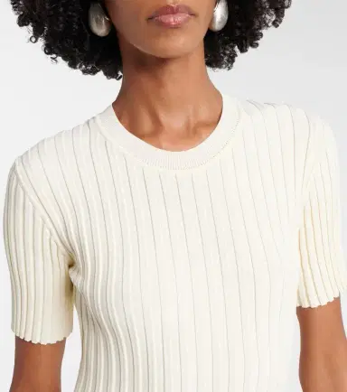 AMI PARIS Ribbed-knit minidress | Thumbnail 4 AMI PARIS Ribbed-knit minidress | Thumbnail 4