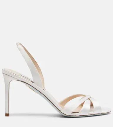 Aquazzura Tati 85 satin slingback sandals | Thumbnail 3 Aquazzura Tati 85 satin slingback sandals | Thumbnail 3