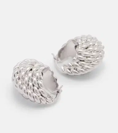 TOTEME Rope hoop earrings | Thumbnail 4 TOTEME Rope hoop earrings | Thumbnail 4