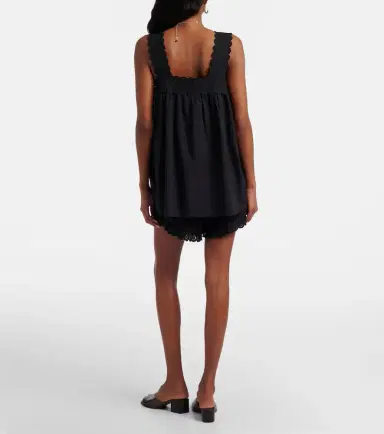 Posse Ezra broderie anglaise cotton shorts | Thumbnail 5