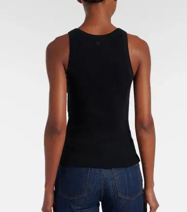 AMI PARIS Ami de Caur cotton jersey tank top | Thumbnail 5