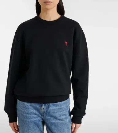 AMI PARIS Ami De Caur cotton jersey sweatshirt | Thumbnail 3