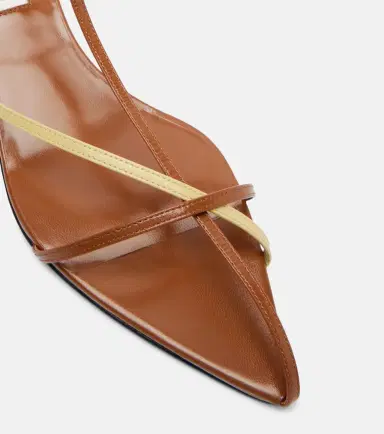 Jil Sander 35 leather sandals | Thumbnail 3