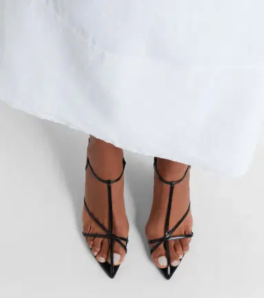 Jil Sander Cage leather sandals | Thumbnail 5