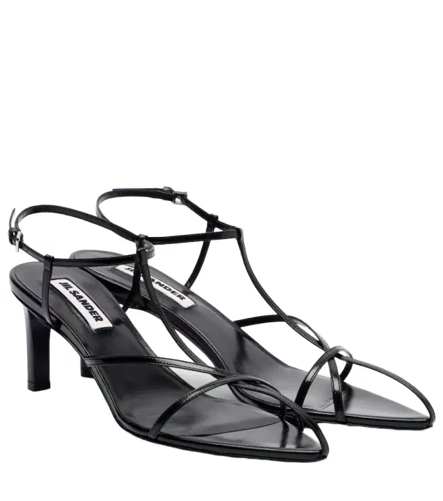 Jil Sander Cage leather sandals