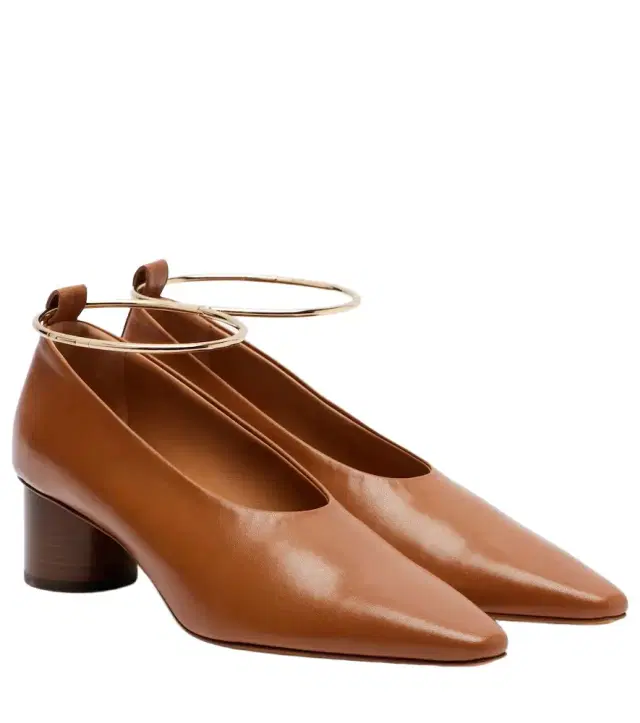 Jil Sander Ring leather pumps