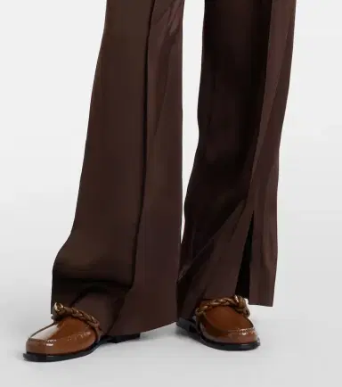 Jil Sander Tangle leather loafers | Thumbnail 5