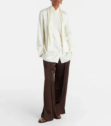 Jil Sander Tangle leather loafers | Thumbnail 6