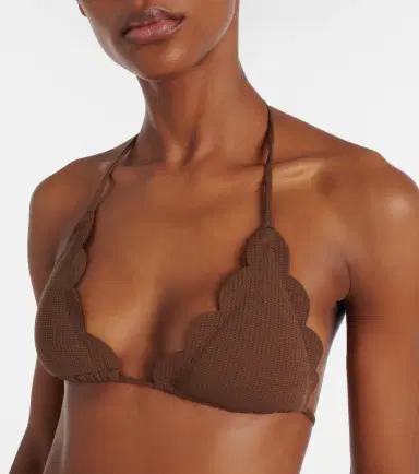 Marysia Broadway scalloped bikini top | Thumbnail 3