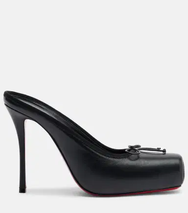 Christian Louboutin Cassia leather mules | Thumbnail 3