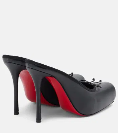 Christian Louboutin Cassia leather mules | Thumbnail 4