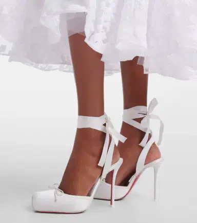 Christian Louboutin Cassia satin pumps | Thumbnail 5 Christian Louboutin Cassia satin pumps | Thumbnail 5