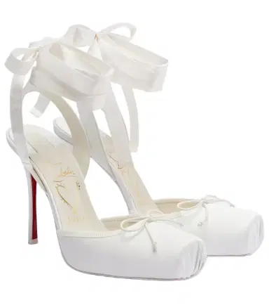 Christian Louboutin Cassia satin pumps | Thumbnail 1 Christian Louboutin Cassia satin pumps | Thumbnail 1