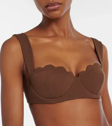 Marysia North scalloped bikini top | Thumbnail 2