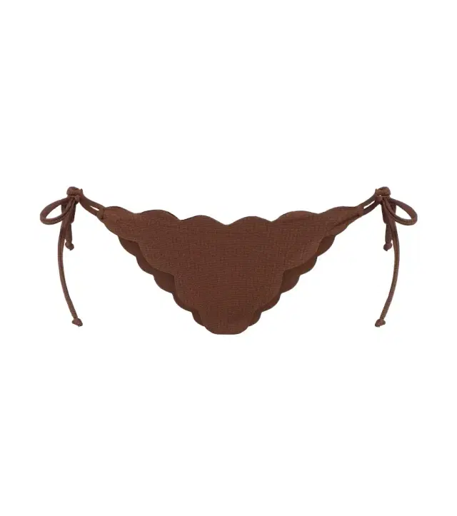 Mott scalloped bikini bottoms