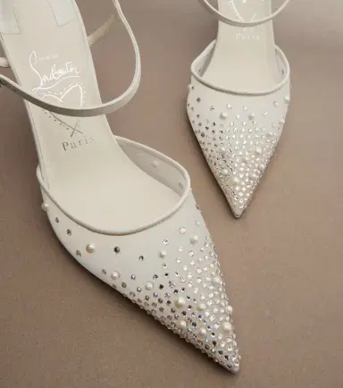 Christian Louboutin Miss Z embellished slingback pumps | Thumbnail 2 Christian Louboutin Miss Z embellished slingback pumps | Thumbnail 2