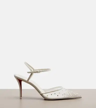 Christian Louboutin Miss Z embellished slingback pumps | Thumbnail 3 Christian Louboutin Miss Z embellished slingback pumps | Thumbnail 3