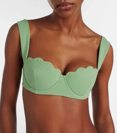 Marysia North scalloped bikini top | Thumbnail 2