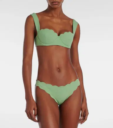 Marysia North scalloped bikini top | Thumbnail 4