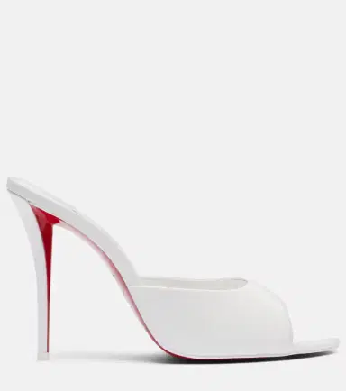 Christian Louboutin Miss Z patent leather mules | Thumbnail 4 Christian Louboutin Miss Z patent leather mules | Thumbnail 4