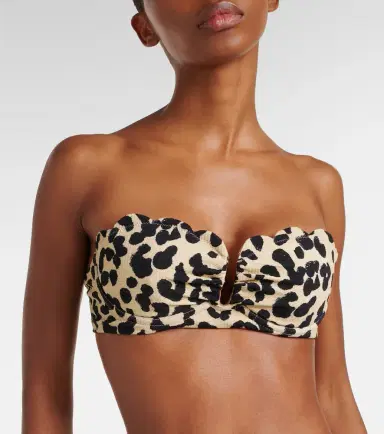 Marysia Lisbon leopard-print bikini top | Thumbnail 2