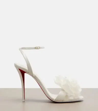 Christian Louboutin Miss Z Flora leather sandals | Thumbnail 3