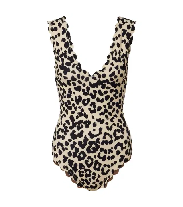 Marysia Charleston leopard-print swimsuit