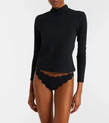 Marysia Scalloped rashguard top | Thumbnail 2