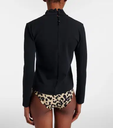 Marysia Scalloped rashguard top | Thumbnail 4