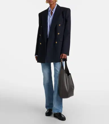 Saint Laurent Le 5 à 7 Supple Large leather shoulder bag | Thumbnail 5 Saint Laurent Le 5 à 7 Supple Large leather shoulder bag | Thumbnail 5