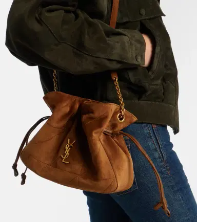 Saint Laurent Jamie Small suede shoulder bag | Thumbnail 5