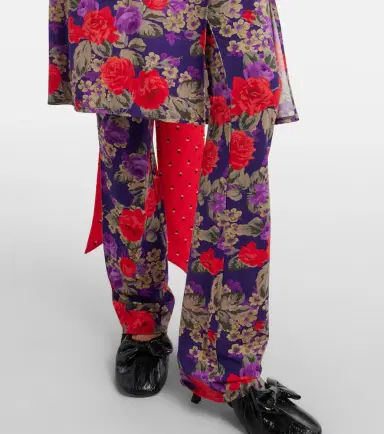 Acne Studios Intessa floral midi skirt | Thumbnail 7