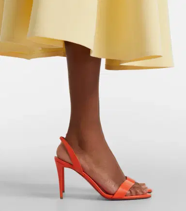 Christian Louboutin O Marylin 85 leather slingback sandals | Thumbnail 6 Christian Louboutin O Marylin 85 leather slingback sandals | Thumbnail 6