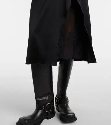 Acne Studios Lace-trimmed satin slip dress | Thumbnail 2