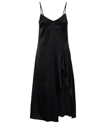 Acne Studios Lace-trimmed satin slip dress | Thumbnail 1