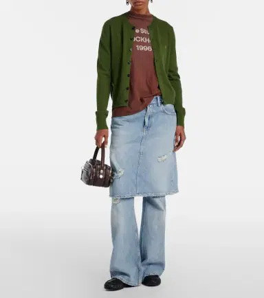 Acne Studios Wool cardigan | Thumbnail 6
