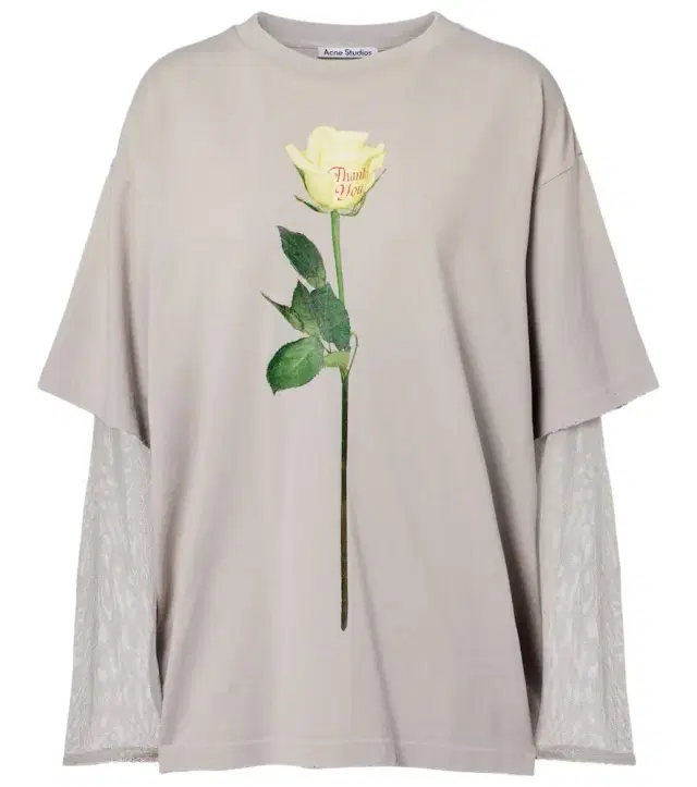 Edra printed cotton jersey T-shirt