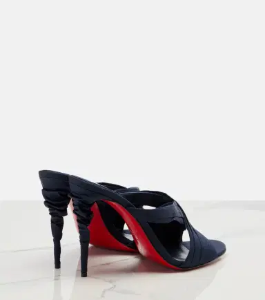 Christian Louboutin Affabula taffeta mules | Thumbnail 4