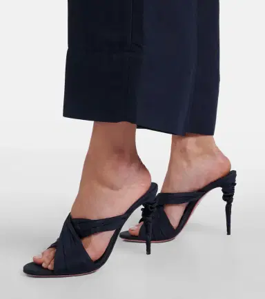 Christian Louboutin Affabula taffeta mules | Thumbnail 6