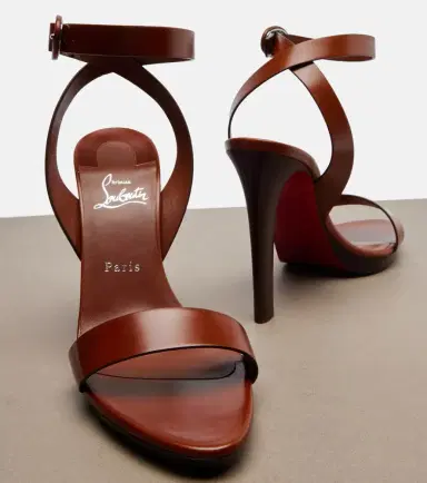Christian Louboutin Fanny leather slingback sandals | Thumbnail 3 Christian Louboutin Fanny leather slingback sandals | Thumbnail 3