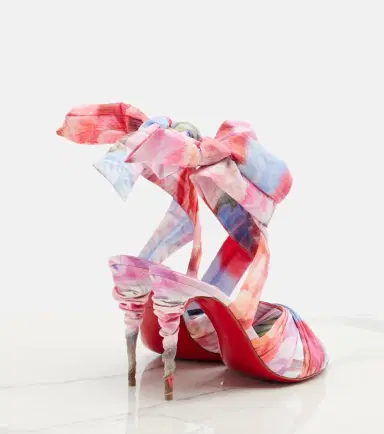 Christian Louboutin Affabula floral sandals | Thumbnail 4 Christian Louboutin Affabula floral sandals | Thumbnail 4