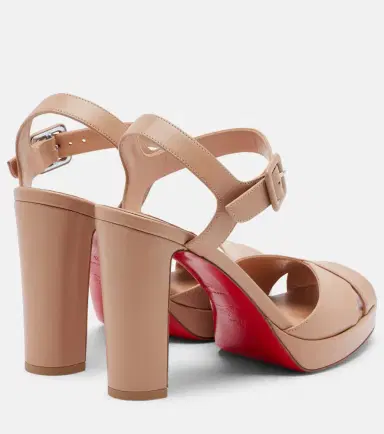 Christian Louboutin Cora 100 leather sandals | Thumbnail 2 Christian Louboutin Cora 100 leather sandals | Thumbnail 2