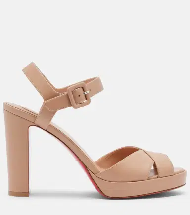 Christian Louboutin Cora 100 leather sandals | Thumbnail 4 Christian Louboutin Cora 100 leather sandals | Thumbnail 4