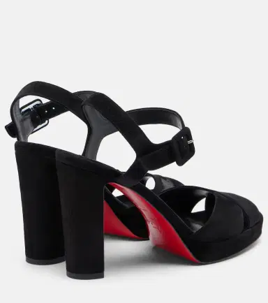 Christian Louboutin Cora 100 suede sandals | Thumbnail 2